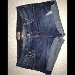 Jean shorts